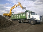 Речной песок, подсыпка, чернозем