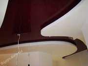 Натяжные потолки. Робота + материал.