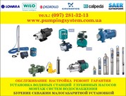 Установка водяных насосов, поверхностного и глубинного типа.РЕМОНТ. 