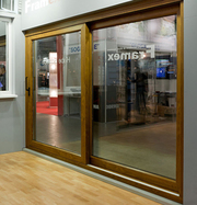 Раздвижные  алюминиевые двери -сдвижные 