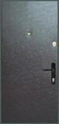 Бронедвери 2-х листовые,  с отделкой винил-искожей 