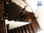 ашитая лестница с ограждением из стекла www.dom.ua/content/view/243/251