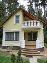 Декор для фасадов - карнизы, молдинги, пилястры, колонны