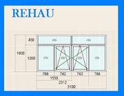 Балконные рамы Rehau