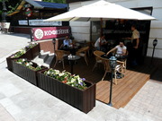 Монтаж террас, оборудование открытых площадок