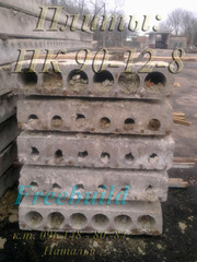 б/у плиты перекрытия, заборные, дорожные, фундаментные блоки ФБС