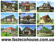Канадские дома, коттеджи в Украине, строительство загородных домов