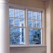 Канадские подъемные окна из дерева .