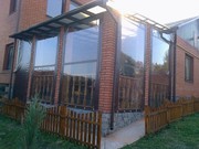   Прозрачные ПВХ шторы – «мягкие окна» - для беседок,  веранд,  террас,  