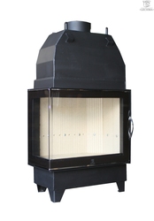 Новинка!Топка с вoдяным контуром фирмы LEСHMA. PL - 500 Green (угловой