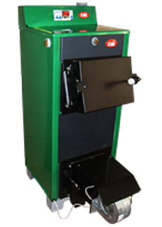 Котел твердотопливный Огонек КОТВ-20 с турбонадувом