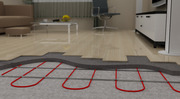 Электрический теплый пол. Нагревательный кабель. Нагревательный мат.