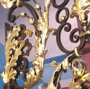 золочение (сусальное золото, поталь)