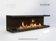 Биокамины. Встраиваемый биокамин Очаг Focus MS-арт.004