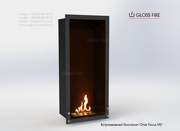 Биокамины. Встраиваемый биокамин Очаг Focus MS-009
