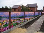 Декоративный забор, фасад, декор беседки, альтанка, веранды, террасы