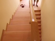 Ремонт реставрация деревянных лестниц Киев