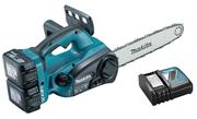 АККУМУЛЯТОРНАЯ ЦЕПНАЯ ПИЛА MAKITA DUC302 + 2 АКБ 18 V 3 AH + З/У