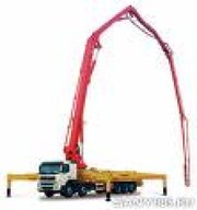 Услуги бетононасоса, перекачка бетона, заливка бетона. Бетон М 100-400