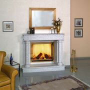 Изготовление каминов из мрамора